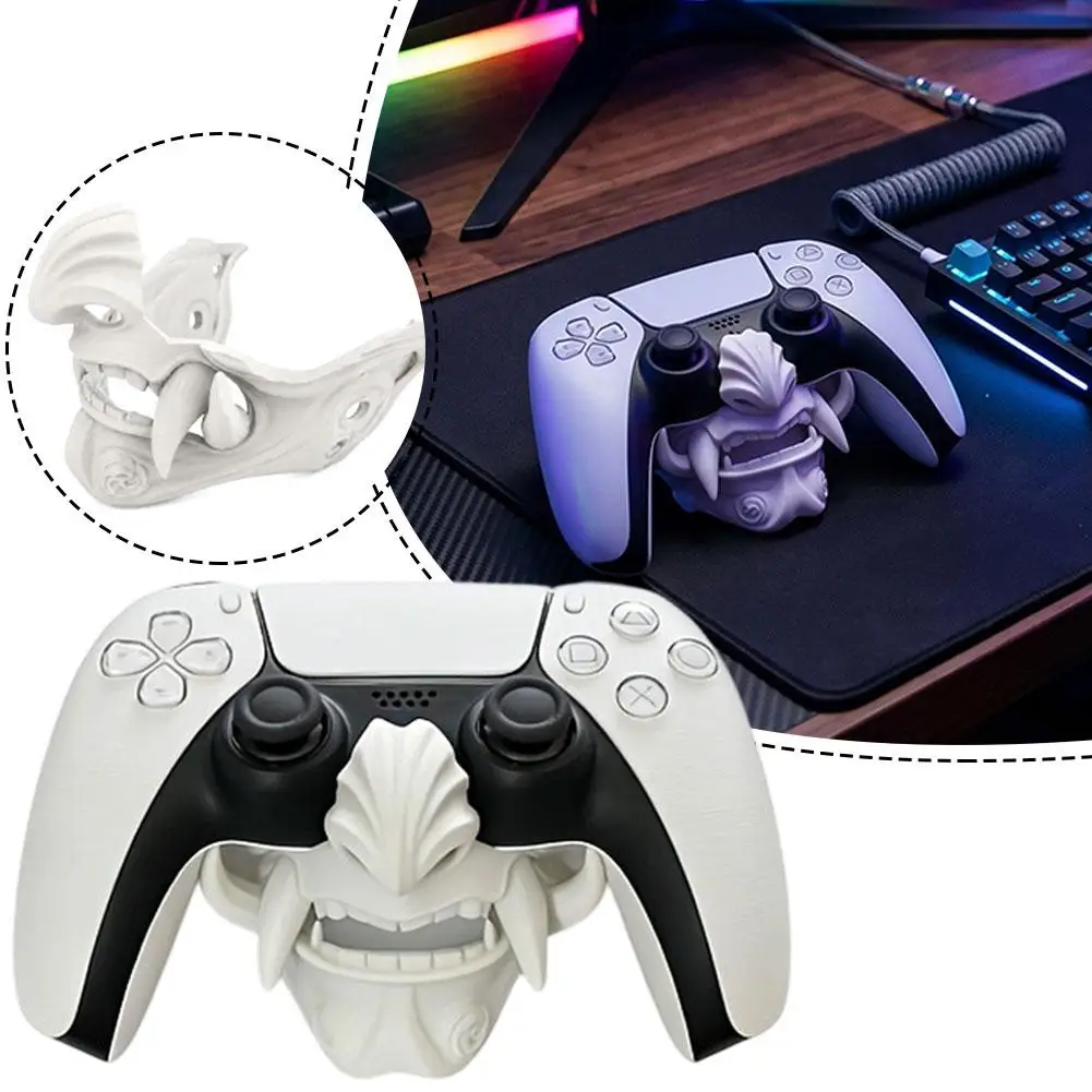 Ghost Face Game Controller Desktop Holder Stand Universal Design Gamepad for Xbox ONE PS5,PS4 PC Steelseries, Steam, etc - Image 4
