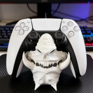 Ghost Face Game Controller Desktop Holder Stand Universal Design Gamepad for Xbox ONE PS5,PS4 PC Steelseries, Steam, etc